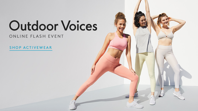 Rebajas relámpago Outdoor Voices | Nordstrom RackImagen: Nordstrom Rack